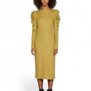 Walter Baker Anthropologie Lela Dress in moss